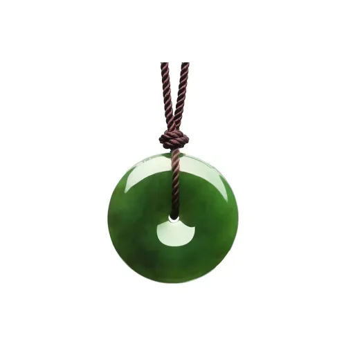 BYTHERE Hetian Jade Necklaces Jasper Unisex