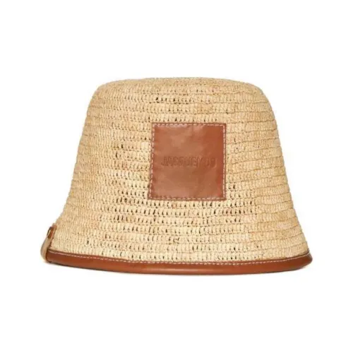 Jacquemus Logo Patch Bucket Hat