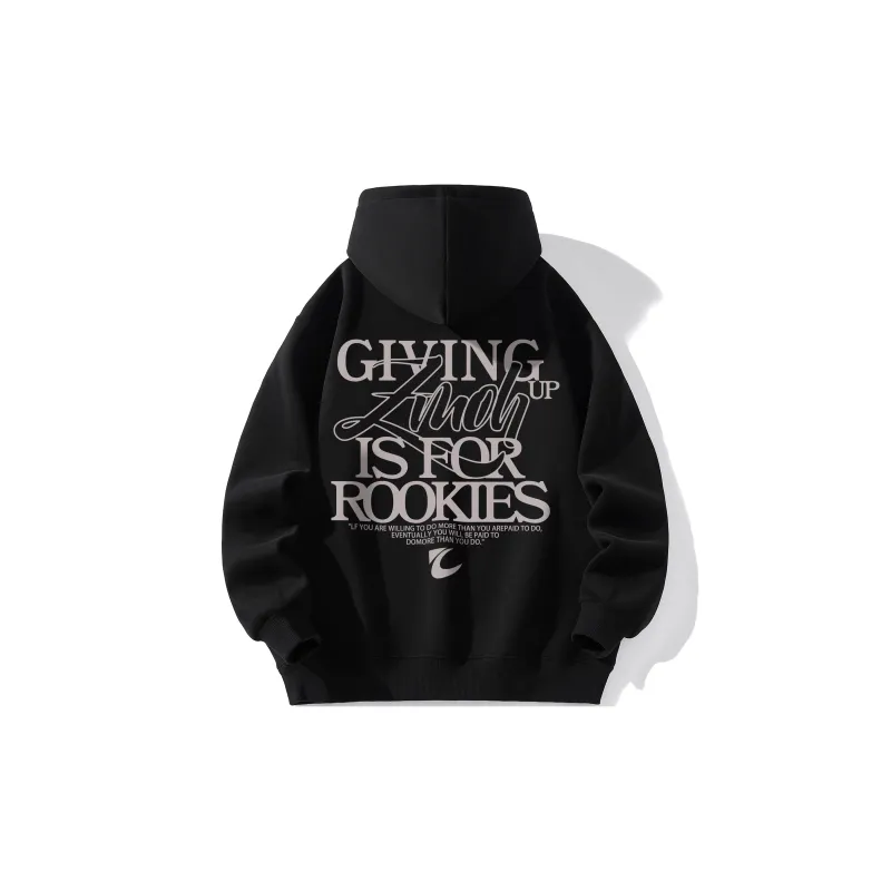 ZMOH Fleece Lined Hoodie Unisex Couple's-2