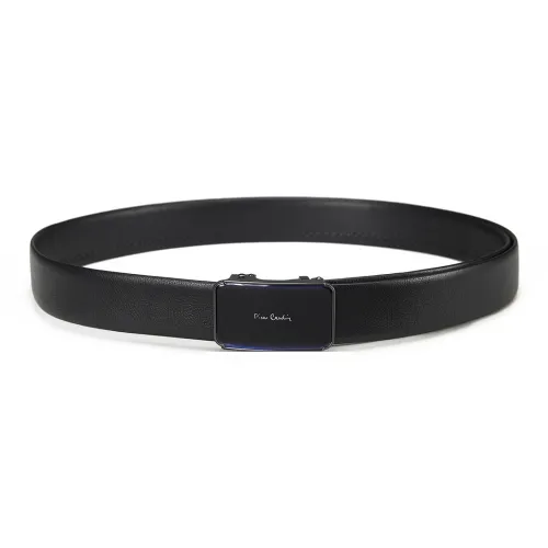 PIERRE CARDIN Cow Head Leather Belt Birthday Gift For Boyfriend Men's 3.5cm