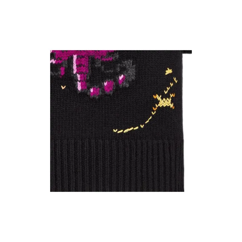 DIOR FW22 Cashmere Sweater Women's Black-4