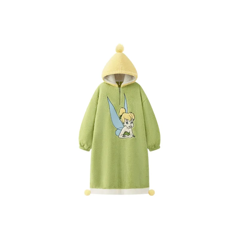 Gongdie x Disney Pajama Robe Women's Green-0