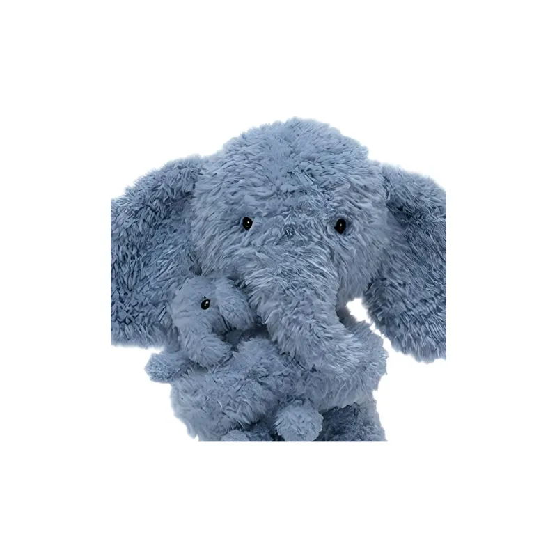 JELLYCAT Huddles Grey Elephant Stuffed Animal-2
