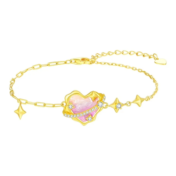 CHOW TAI SENG S925 Silver Bracelets Women's-2