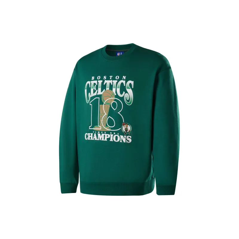 NBA Boston Celtics Team Sweatshirt Unisex Green-0