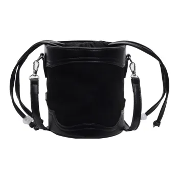 HCXK Pu Shoulder Bag Crossbody Bag Unisex Black/Burgundy/Coffee/Brown/