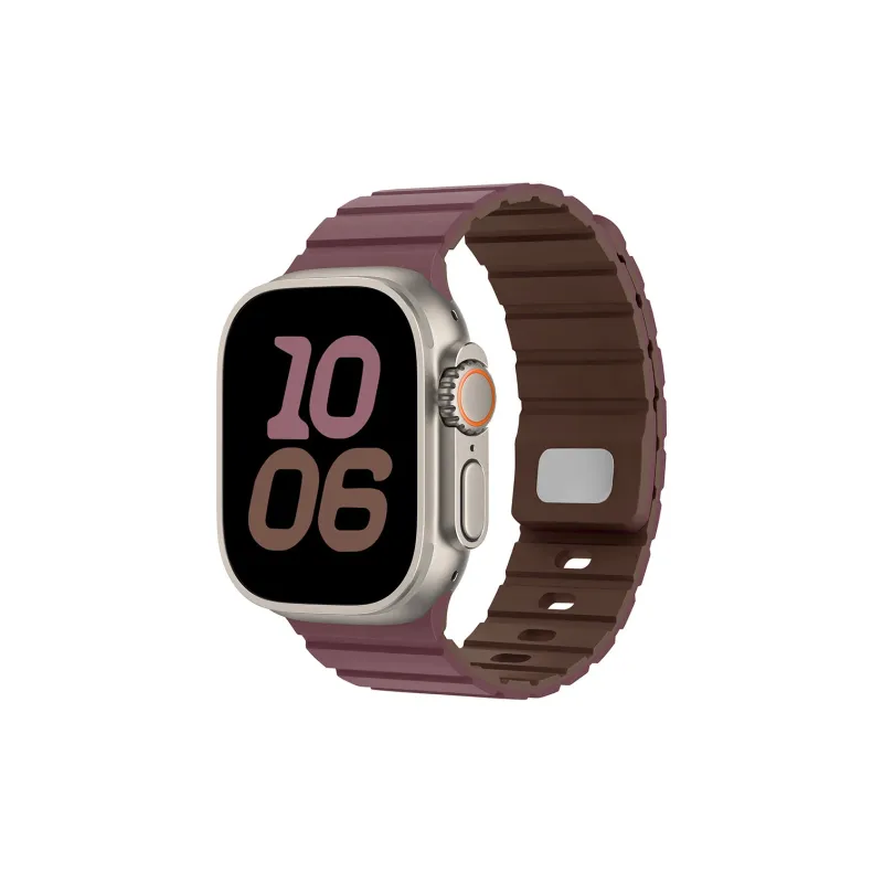 LOVINGCOOL Watch Band Apple Compatibility Silicone Material-22
