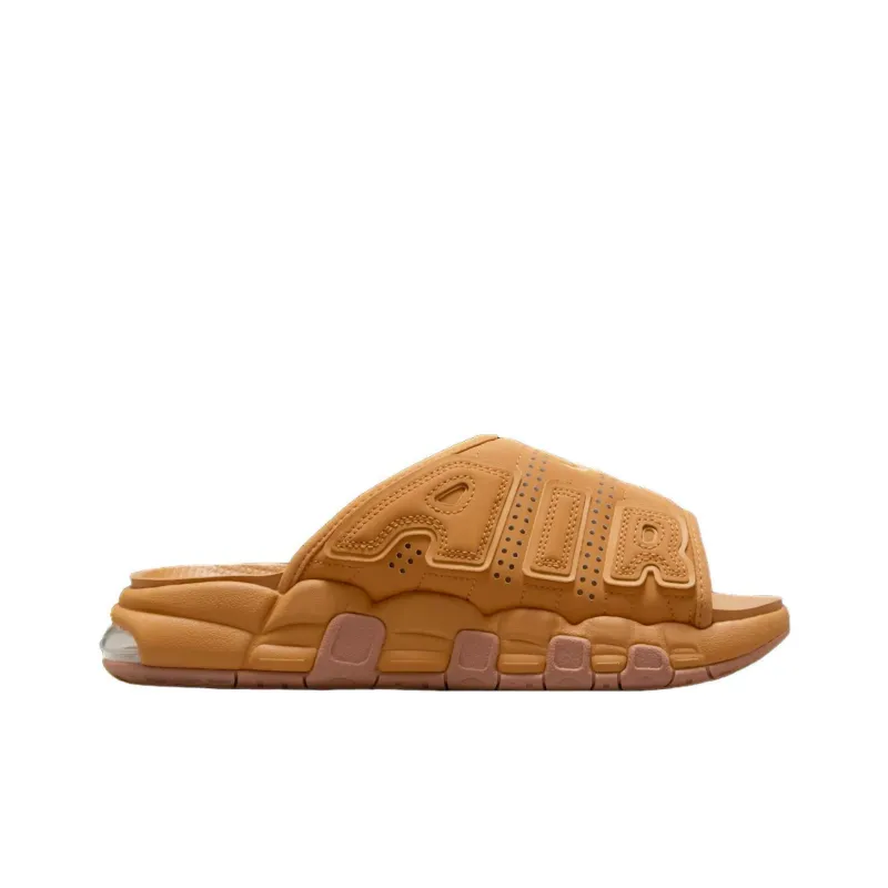 Nike Air More Uptempo Slides 'Flax'-1