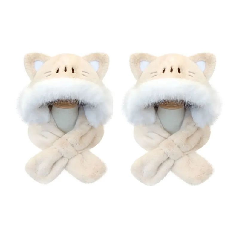 DZP Polyester Hoods & Plush Hats Unisex-1