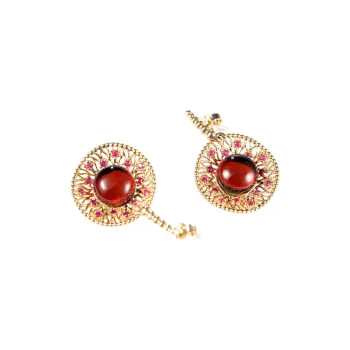 S&A Fine Jade Earrings Women's