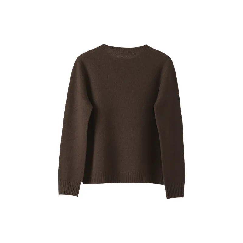 Fstudio Fashion Loose Fit Commute Base Knitwear Women's Black-13