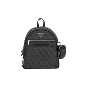 GUESS Polyurethane Backpack Regular Women's Black