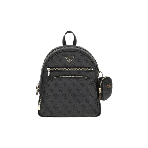 GUESS Polyurethane Backpack Regular Women's Black