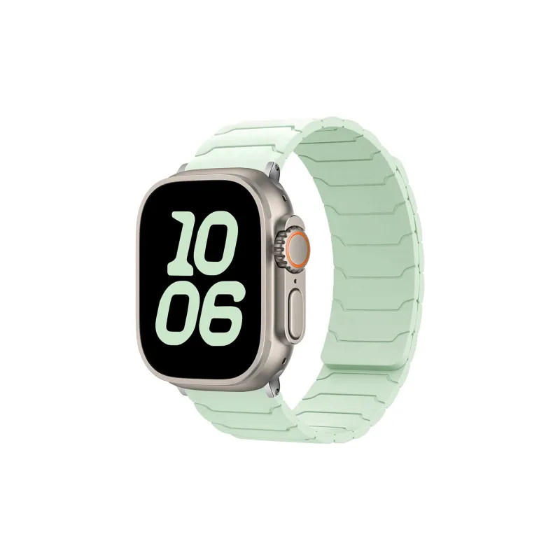 LOVINGCOOL Watch Band Apple Compatibility 46mm Silicone Material-4