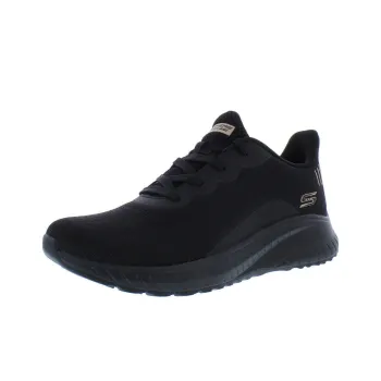 Skechers BOBS SQUAD Anti Slip Wear Resistant Low Top Casual Shoes Women's Black
