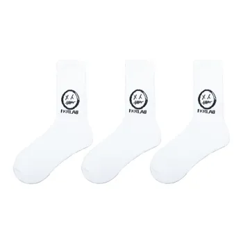 Kinglake Mid Calf Socks Unisex 3 Pack White