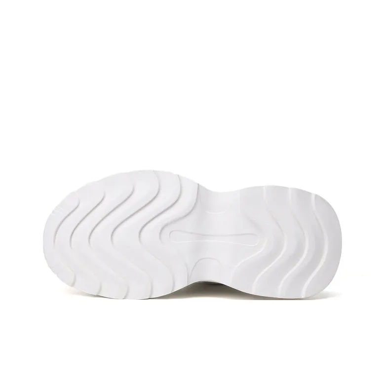 U7 Chunky Sneakers Men Mid Top White-4
