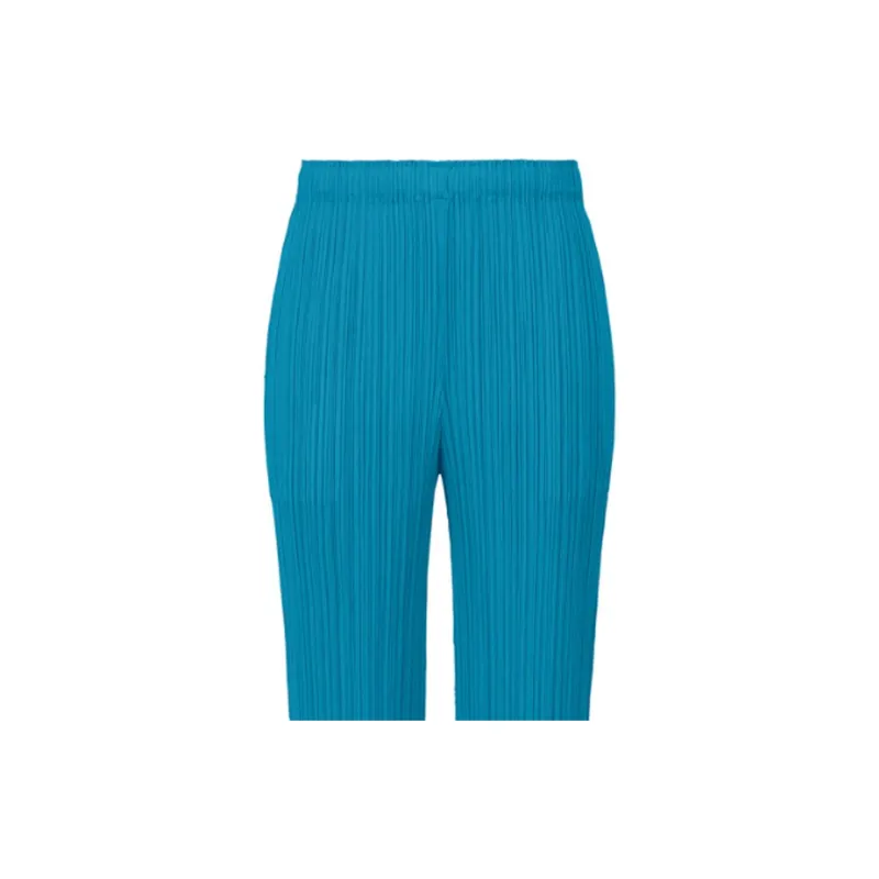 PLEATS PLEASE ISSEY MIYAKE Casual Pants Women's Bright Blue-1
