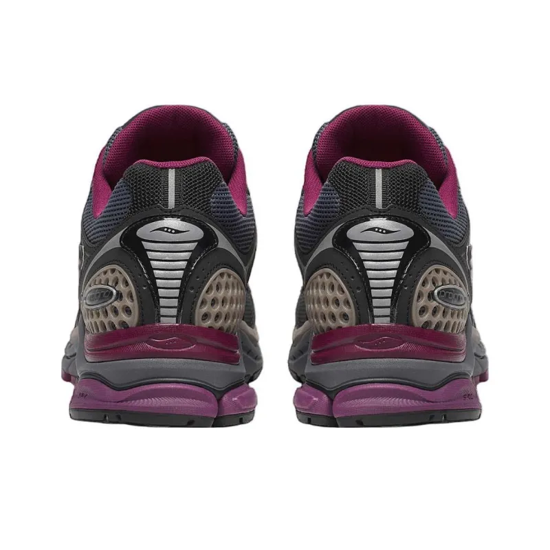 Saucony ProGrid Triumph 4 Anti-Slip Wear-Resistant Low-Top Casual Running Shoes Unisex Gray-4