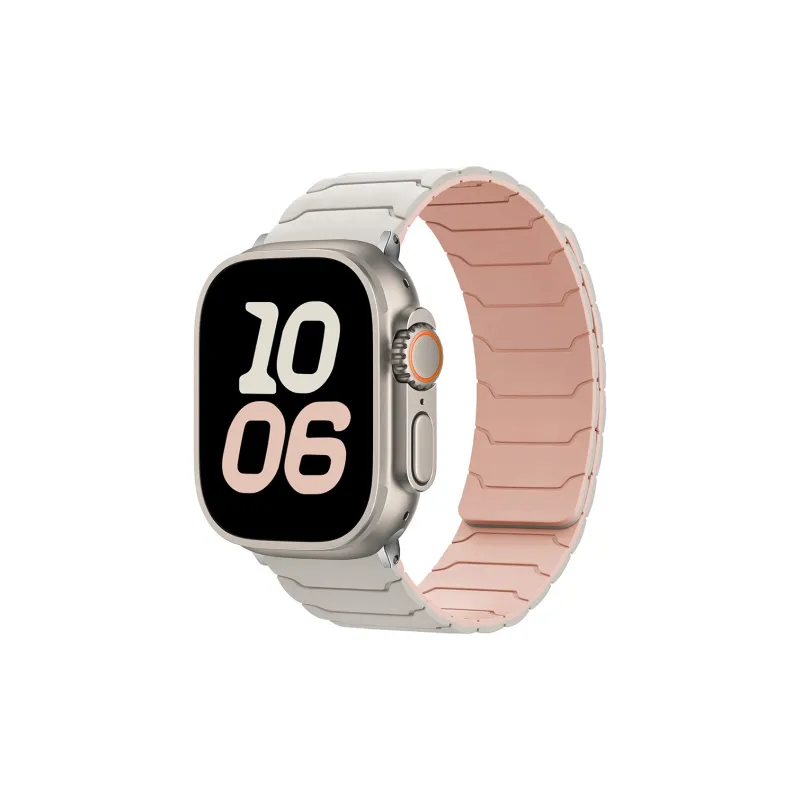 LOVINGCOOL Watch Band Apple Compatibility 46mm Silicone Material-7