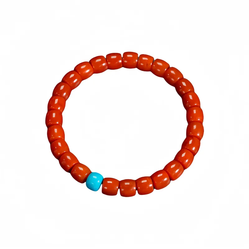 Xifeng Building Southern Red Agate Bracelets Women's-0