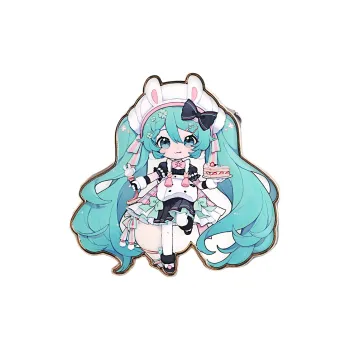 Kinbor Hatsune Miku Sweet Fairy Tale Collection Badges