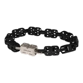 GIVENCHY Brass Bracelets Men's Black