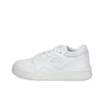 LACOSTE Lineshot Slip Resistant Low Top Skateboard Shoes Women's White