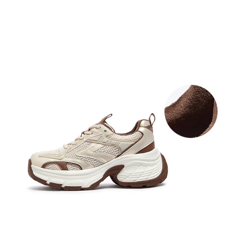 CAMEL Anti Slip And Wear Resistant Height Increasing Low Top Chunky Sneakers Women's-10