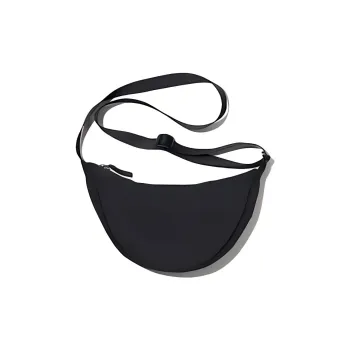 UNIQLO Nylon Crossbody Bag, Shoulder Bag Mini Women's Black