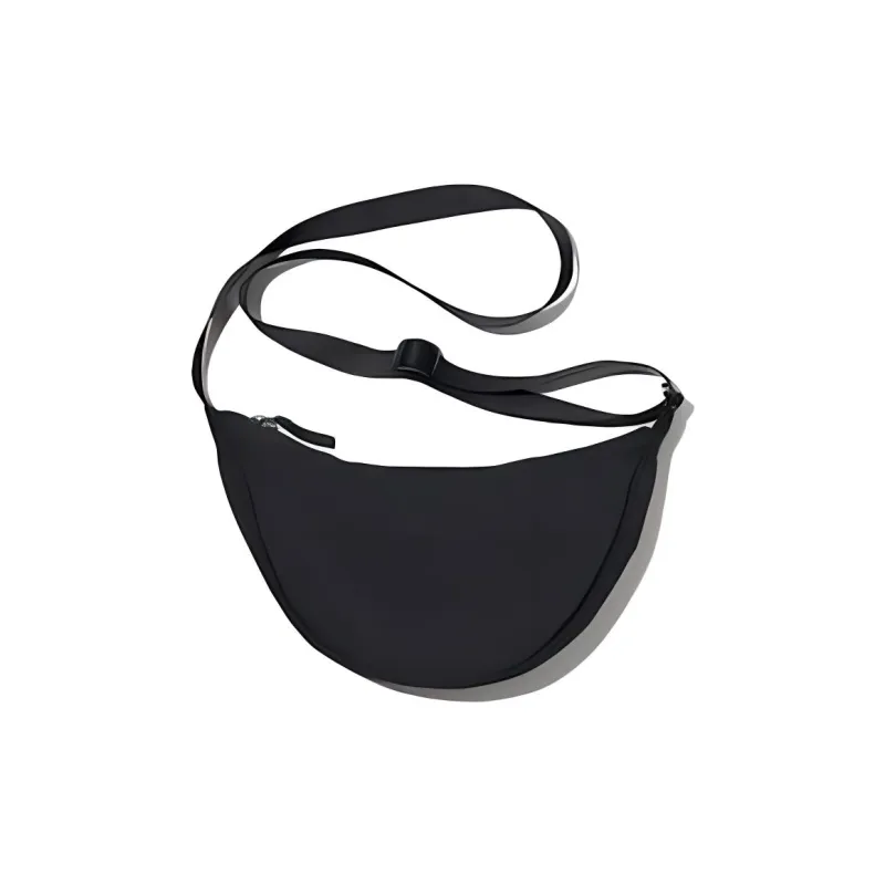UNIQLO Nylon Crossbody Bag, Shoulder Bag Mini Women's Black-0