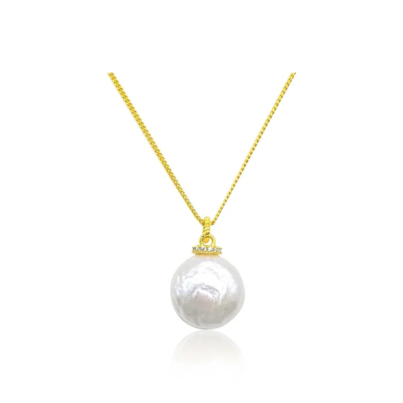 ZHENZHUAOMI Freshwater Pearl Necklaces Women's-0