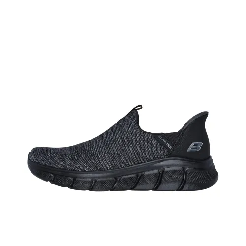 Skechers Slip Ins Anti Slip Wear Resistant Low Top Casual Shoes Men's Black