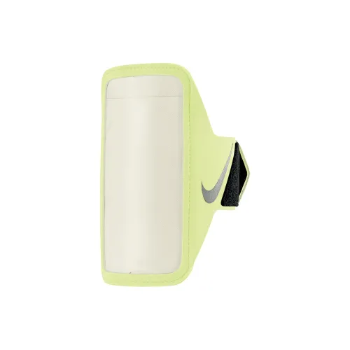 Nike Running Equipment Running Armband Synthetic Rubber Polyester Nylon Unisex Light Green