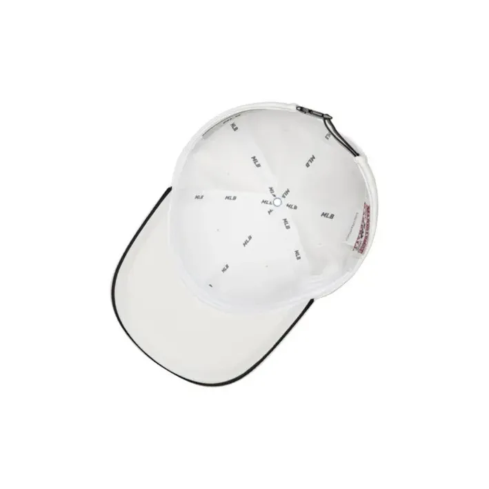 MLB Polyester Baseball Caps Unisex White-4