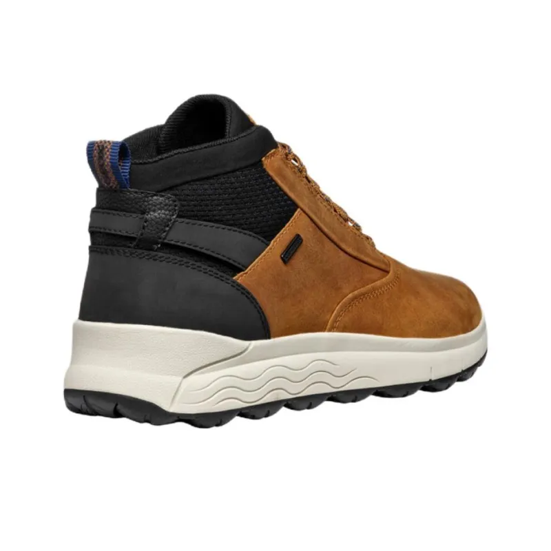 GEOX Spherica 4x4 Ab Anti-Slip Wear-Resistant Mid-Top Casual Shoes Men's Brown-3