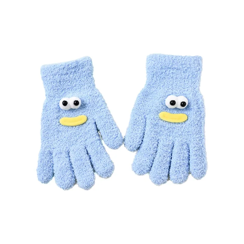Lanza Polyester Knit Gloves Unisex-1