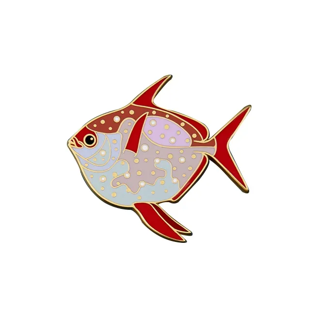 Daparo Yeung Alloy Enamel Brooches Unisex-4