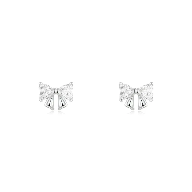 BHI 999 Fine Silver Stud Earrings Women's-0