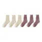 6 Pack-Beige 3+Purple 3