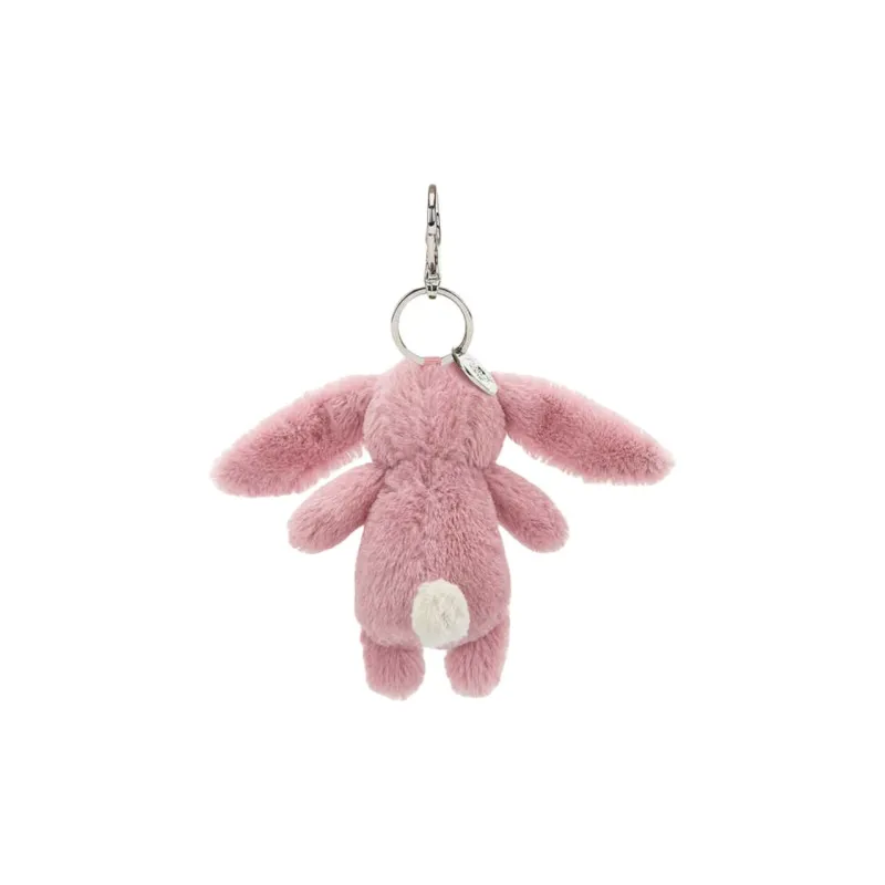 JELLYCAT Bashful Bunny Tulip Bag Charm-2