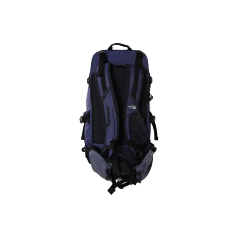 THE NORTH FACE Elastic Nylon Backpack Unisex Blue-2