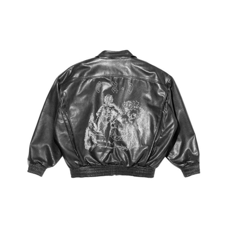ENFANTS RICHES DEPRIMES Painter's Wives Leather Library Jacket-1