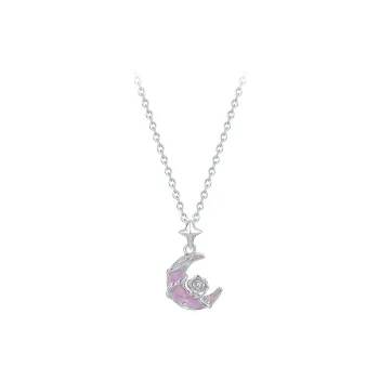 OSSINMI 990 Silver Neck Chain Women's