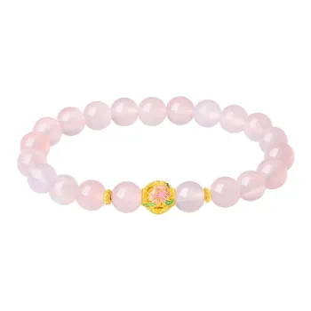 CHOW TAI SENG The Twelve Flower Gods Series Gold Bracelet Women's