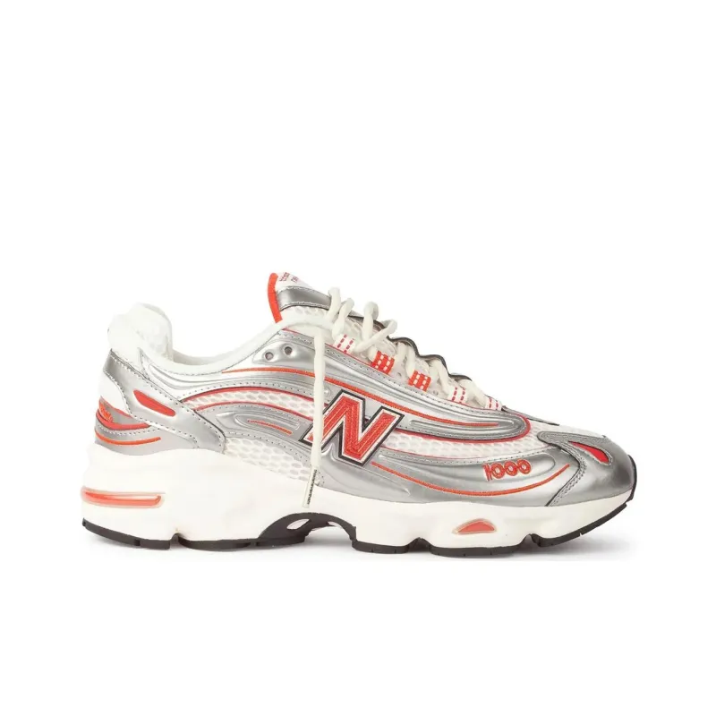 New Balance 1000 Thisisneverthat Metallic Silver Red-1