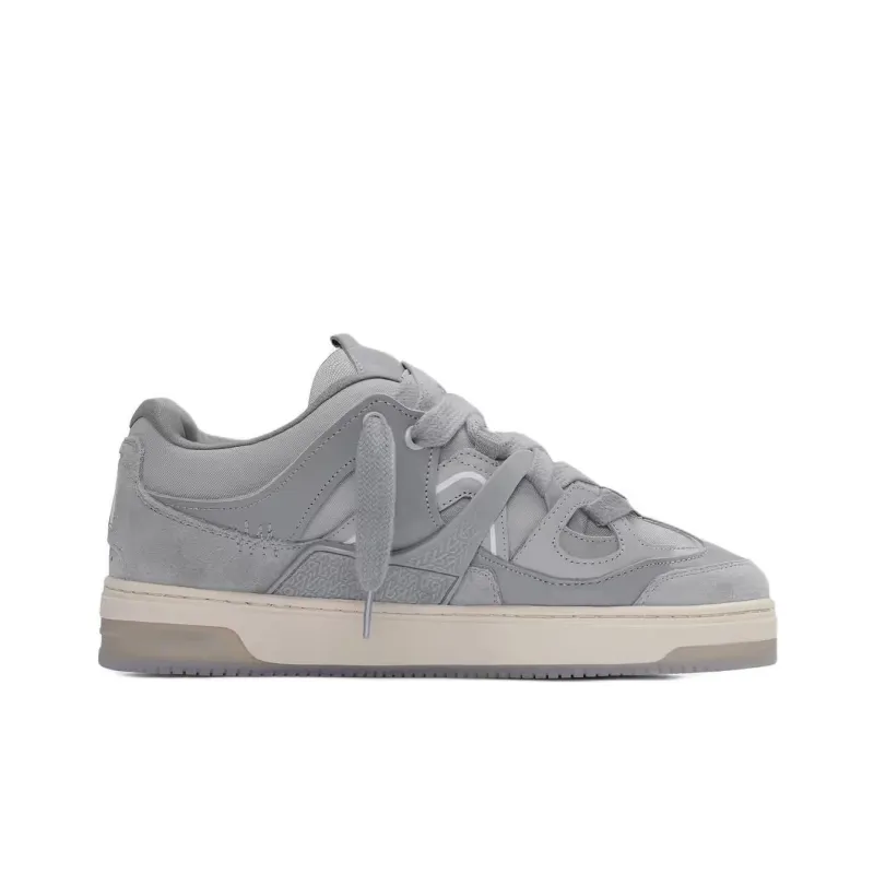 REPRESENT Bully Low Top Skateboard Shoes Men's Gray-1