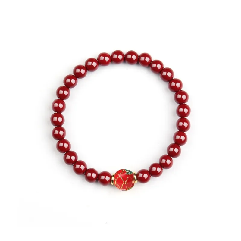 EADDA JEWELRY Cinnabar Bracelets Unisex-8