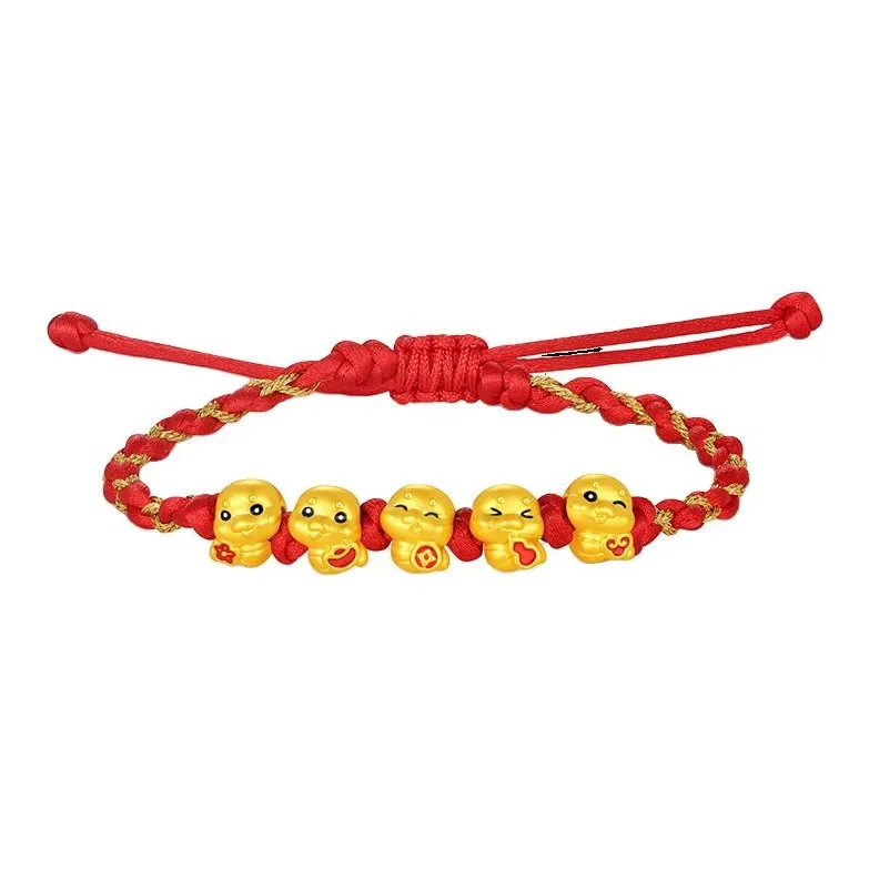 CHJ JEWELLERY Gold Bracelet Women's-6