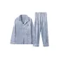 Light Blue Men's Pajama Set